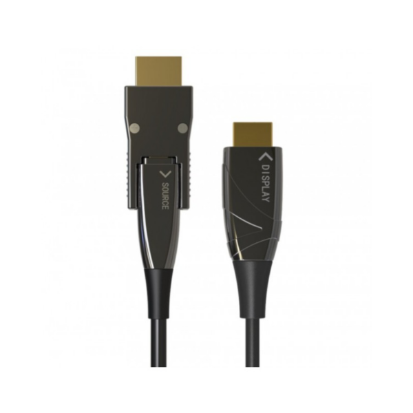 Techly Micro HDMI 4K 60Hz AOC LWL Anschlusskabel St./St. 10m ICOC-HDMI-HY2D-010