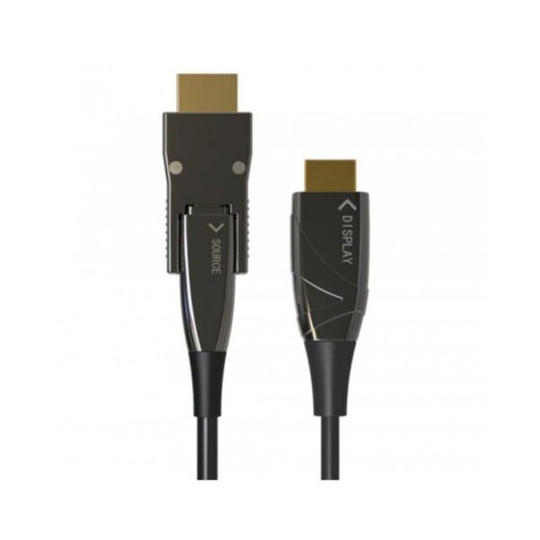 Techly Micro HDMI/HDMI 4K 60Hz AOC LWL Anschlusskabel St./St. 20m ICOC-HDMI-HY2D