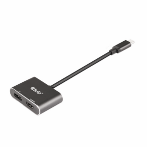 Club 3D USB 3.2 Gen2 Typ-C auf DisplayPort und HDMI St./B. 4K60Hz 0