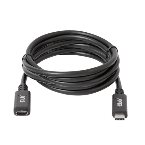 Club 3D USB-Typ-C Gen1 Verlängerungskabel 5Gbps 60W(20V/3A) 4K60Hz St./B 2m