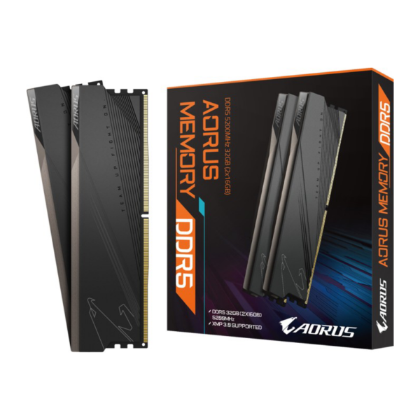 32GB (2x16GB) Gigabyte Aorus DDR5-5200 CL40 Speicher Kit RAM