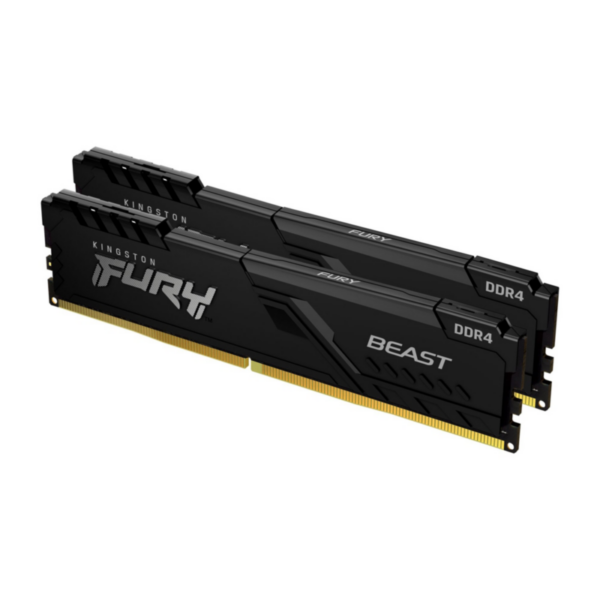 64GB (2x32GB) KINGSTON FURY Beast DDR4-2666 CL16 RAM Gaming Arbeitsspeicher Kit