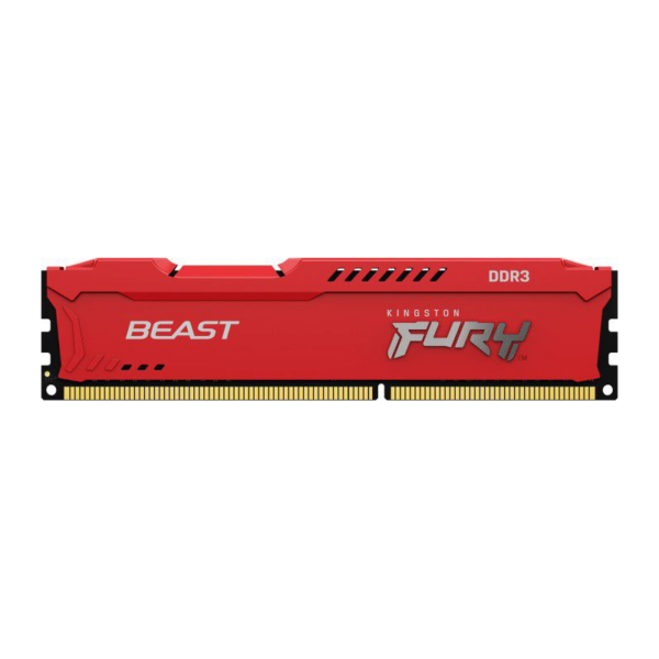 8GB (1x8GB) KINGSTON FURY Beast rot DDR3-1600 CL10 RAM Gaming Arbeitsspeicher