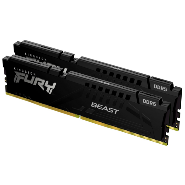 32GB (2x16GB) KINGSTON FURY Beast Black DDR5-4800 CL38 RAM Gaming Arbeitssp. Kit