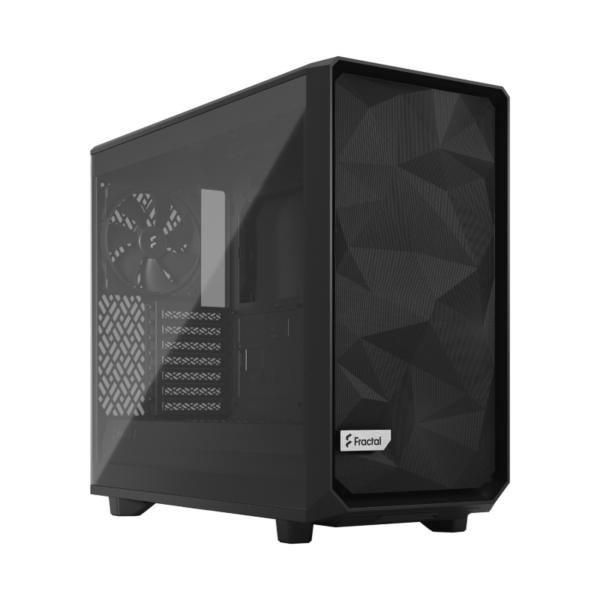 Fractal Design Meshify 2 Lite Black TG Light Tint ATX Gaming Gehäuse mit Fenster