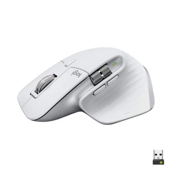 Logitech MX Master 3S Kabellose Maus Mittelgrau