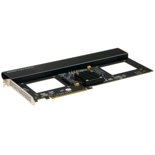 Sonnet Fusion Dual U.2 SSD PCIe Karte