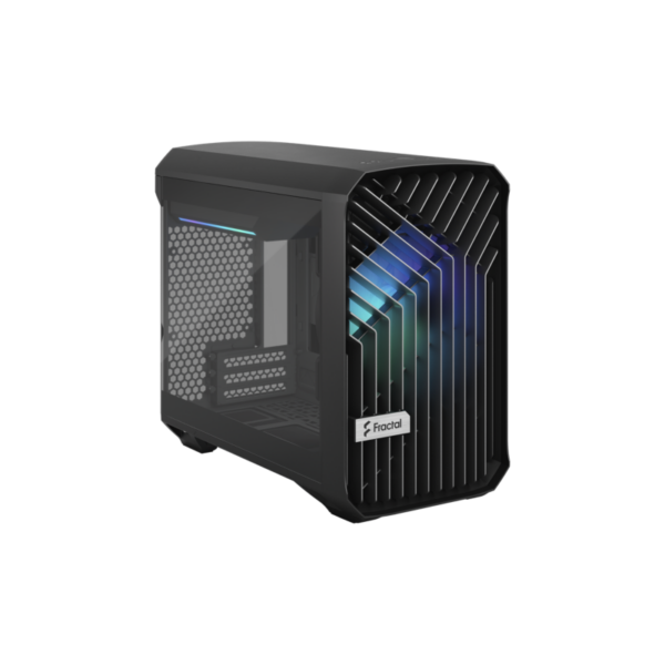 Fractal Design Torrent Nano RGB Black TG Light Tint Mini ITX Tower Gehäuse