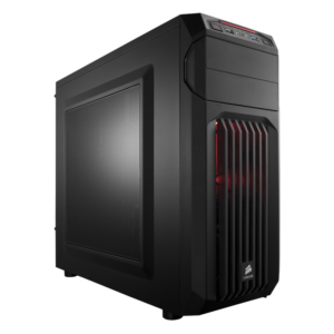 Corsair Carbide SPEC-01 Mid Tower Gaming Gehäuse mit roter LED schwarz (ohne NT)