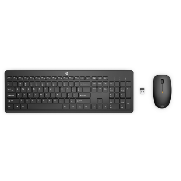 HP 230 Kabellose Maus-Tastaturkombination Schwarz 18H24AA#ABD