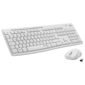 Logitech MK295 Silent Kabellose Maus-Tastaturkombination Weiß