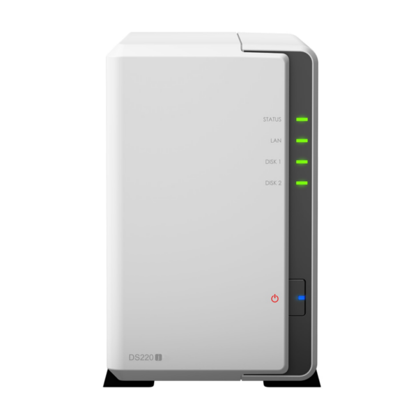 Synology Diskstation DS220J NAS System 2-Bay inkl. 2x 2TB Seagate ST2000VN004