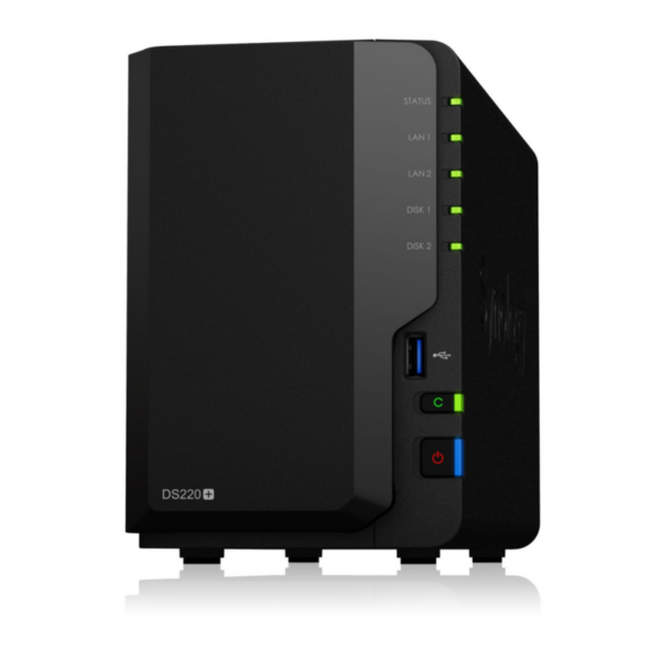 Synology DS220+ NAS System 2-Bay 12TB inkl. 2x 6TB Seagate ST6000VN001