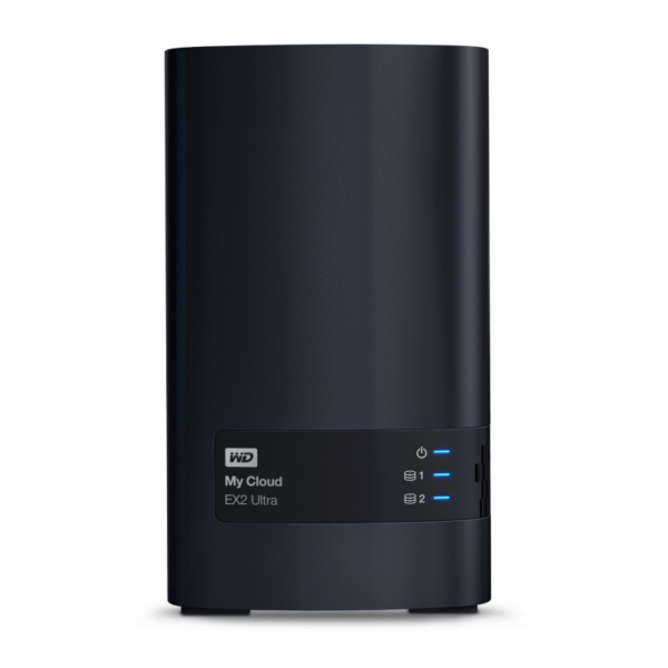 WD My Cloud EX2 Ultra NAS System 2-Bay 12 TB (2x 6 TB WD RED HDD)