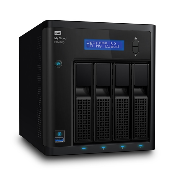 WD My Cloud Pro PR4100 NAS System 4-Bay 24 TB inkl. 4x 6 TB HDD