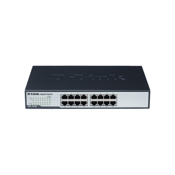 D-Link DGS-1016D 16-Port Gigabit Switch Green Ethernet