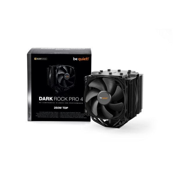 be quiet! Dark Rock 4 PRO CPU Kühler für Intel und AMD Prozessoren