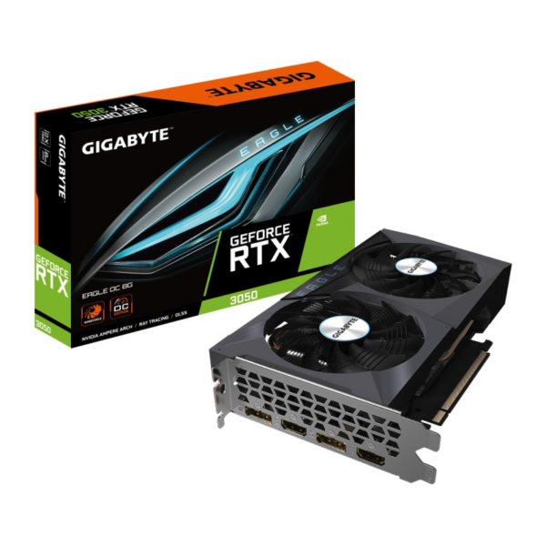 GIGABYTE GeForce RTX 3050 Eagle OC 8GB GDDR6 Grafikkarte 2xHDMI