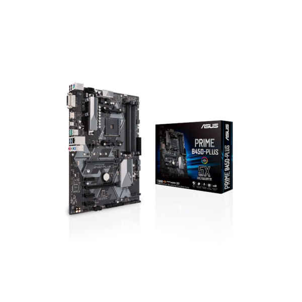 ASUS Prime B450-Plus ATX Mainboard Sockel AM4 M.2/USB3.1/HDMI/DVI