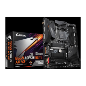 Gigabyte B550 Aorus Elite AX V2 ATX Mainboard Sockel AM4 M.2/HDMI/DP/USB3.2