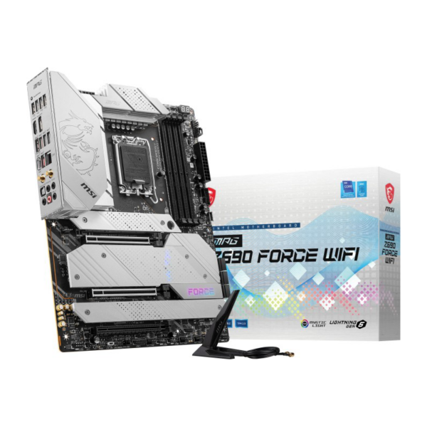 MSI MPG Z690 FORCE WIFI ATX Mainboard Sockel 1700 M.2/WIFI/BT/USB3.2(Typ-C)