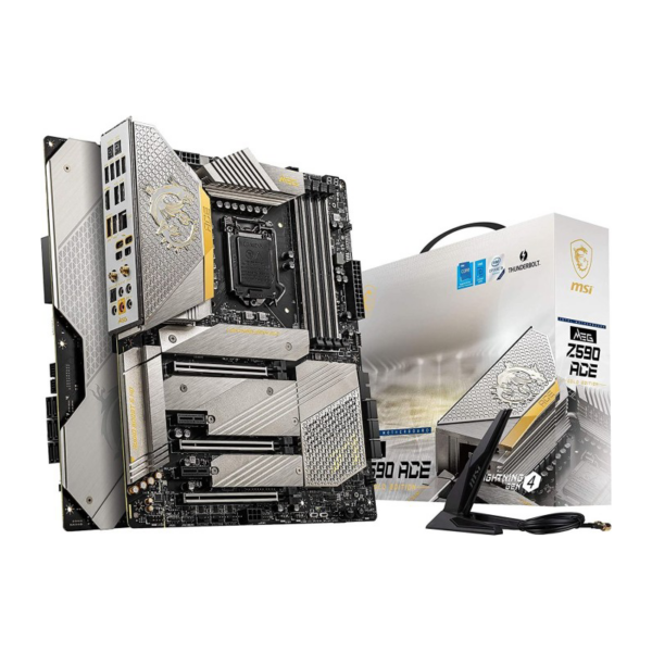 MSI MEG Z590 ACE GOLD ATX Mainboard Sockel 1200 TB4/M.2/WIFI/BT/LAN/mDP/USB3.2