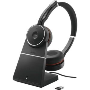 Jabra Evolve 75 MS Stereo Headset inkl. Ladestation