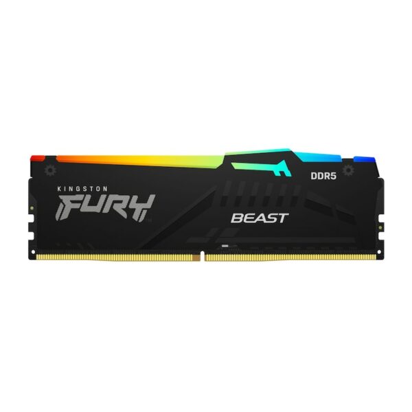 32GB (1x32GB) KINGSTON FURY Beast RGB DDR5-4800 CL38 RAM Gaming Arbeitsspeicher