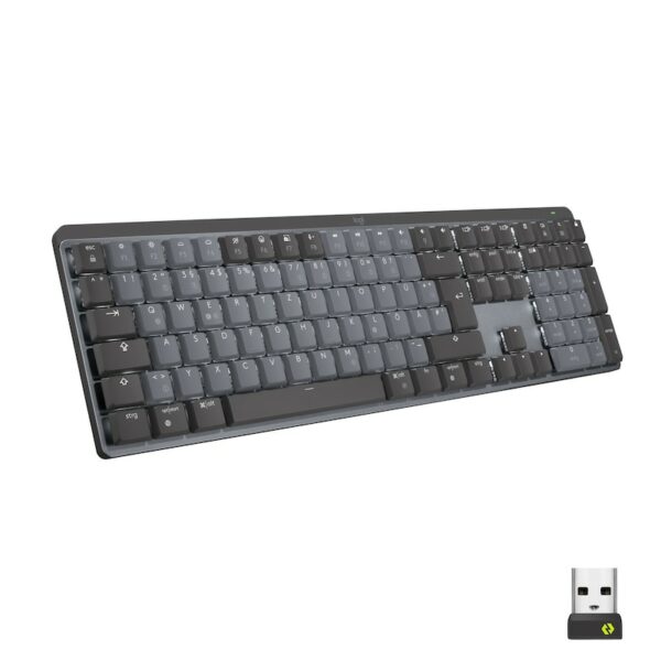 Logitech MX Mechanical Illuminated Kabellose Tastatur Graphite