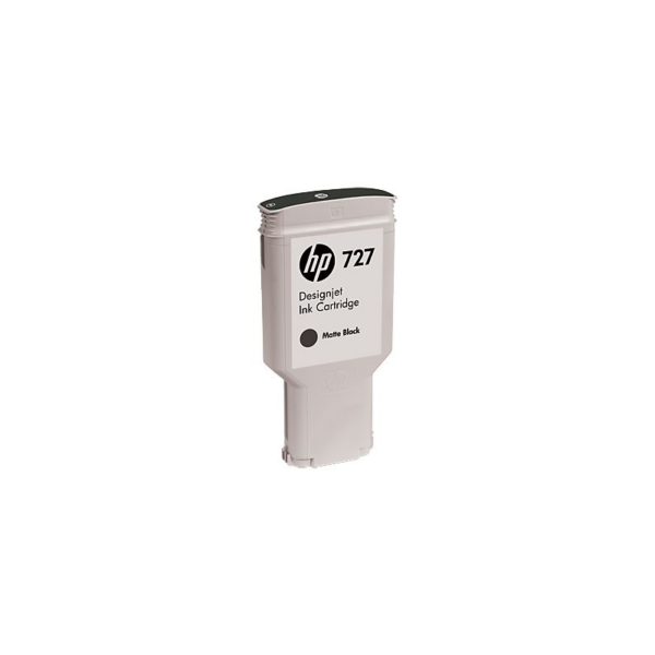 HP C1Q12A Original Tintenpatrone 727 Designjet mattschwarz 300ml