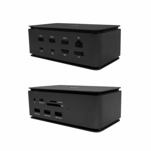 i-tec USB4 Metal Docking station Dual 4K HDMI DP + Power Delivery 80 W