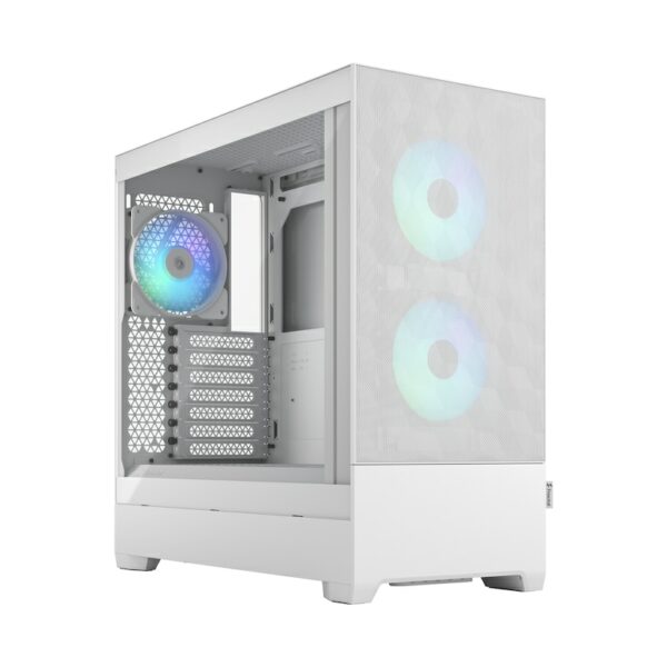 Fractal Design Pop Air RGB White mit Seitenfenster ATX Gaming Gehäuse Weiß