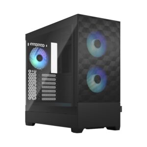 Fractal Design Pop Air RGB Black mit Seitenfenster ATX Gaming Gehäuse Schwarz