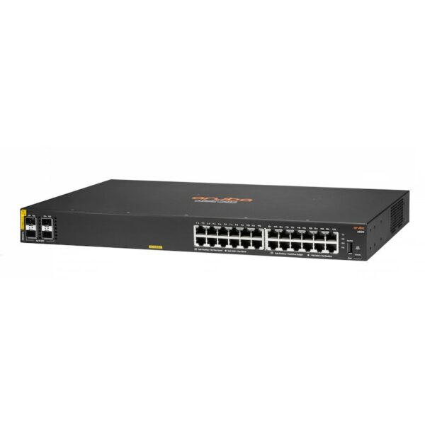 HPE Aruba 6000 24G Class4 PoE 4SFP 370W Switch managed