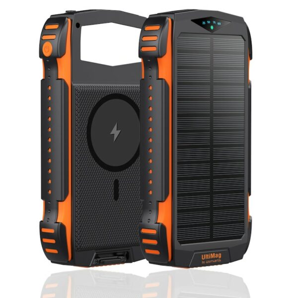 4smarts Solar Powerbank TitanPack UltiMag 20000mAh schwarz 496560