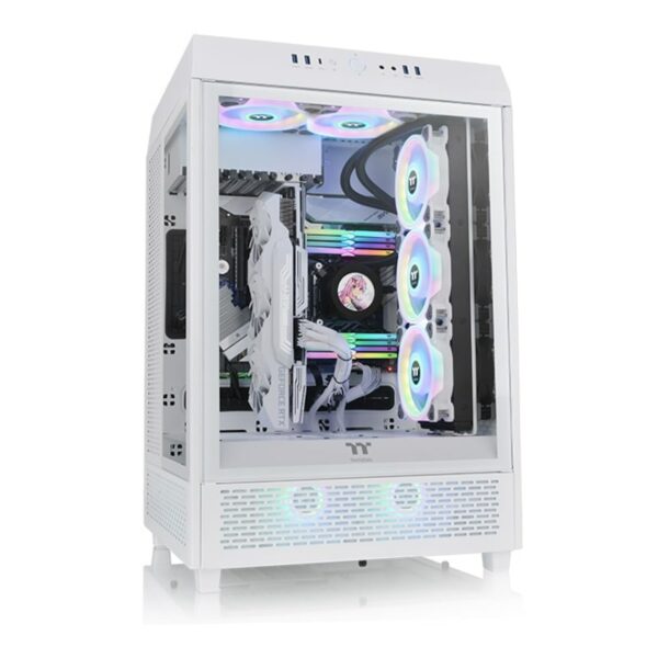 THERMALTAKE The Tower 500 Snow White Midi-Tower ATX Gehäuse weiß