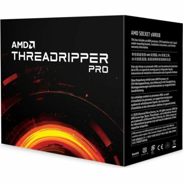 AMD Ryzen Threadripper PRO 5995WX (64x 2.7GHz) 256MB Cache Sockel WRX8