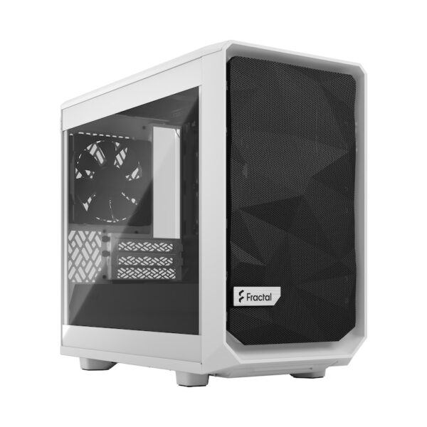 Fractal Design Meshify 2 Nano Gaming Gehäuse White TG Dark Tint