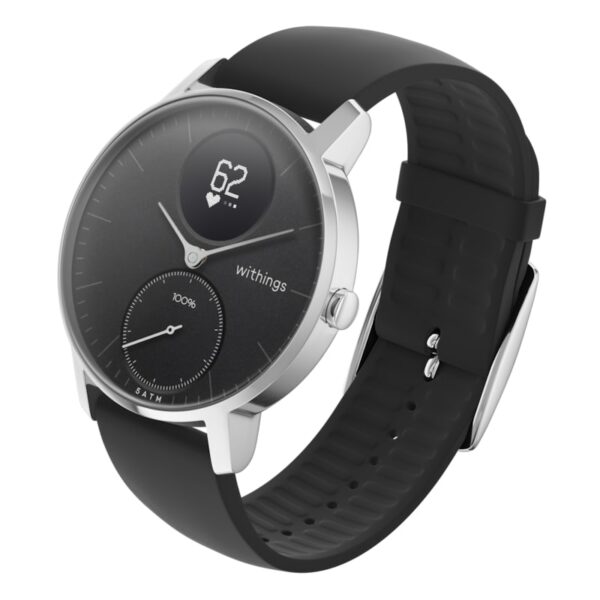 Withings Steel HR 36 mm schwarz