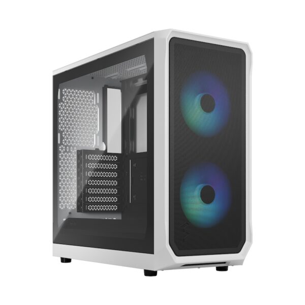 Fractal Design Focus 2 RGB White Gaming Gehäuse Seintenfenster FD-C-FOC2A-04