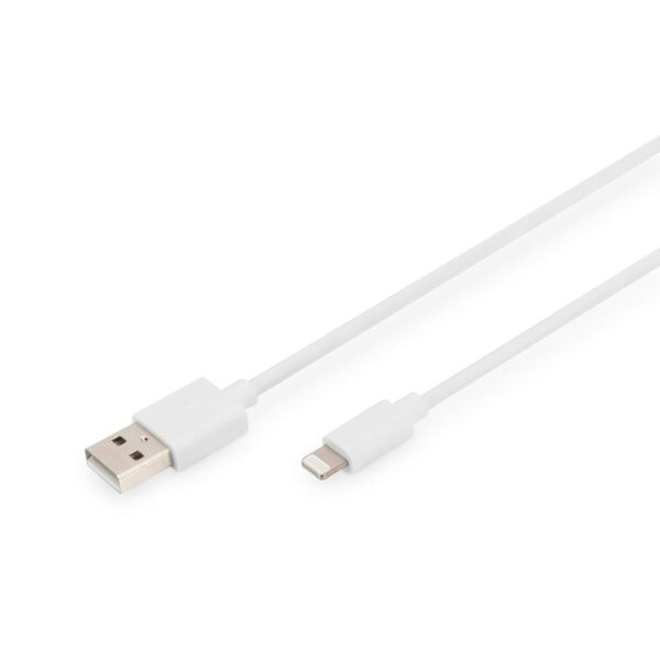 DIGITUS Daten und Ladekabel USB-A zu Lightning