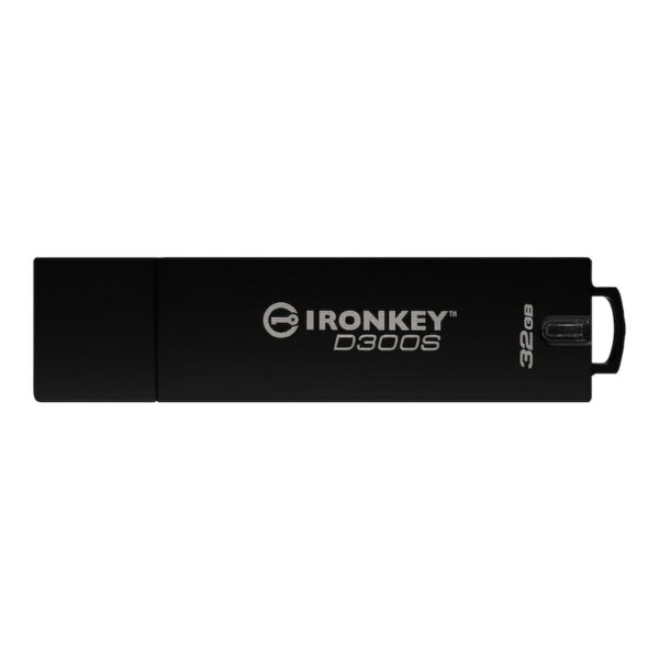 Kingston 32 GB IronKey D300S Verschlüsselter USB-Stick Metall USB 3.1 Gen1