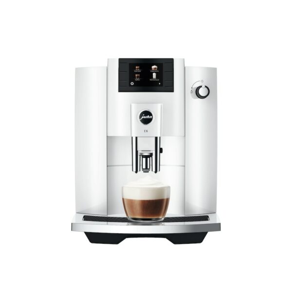 JURA E6 Piano White (EC) Kaffeevollautomat