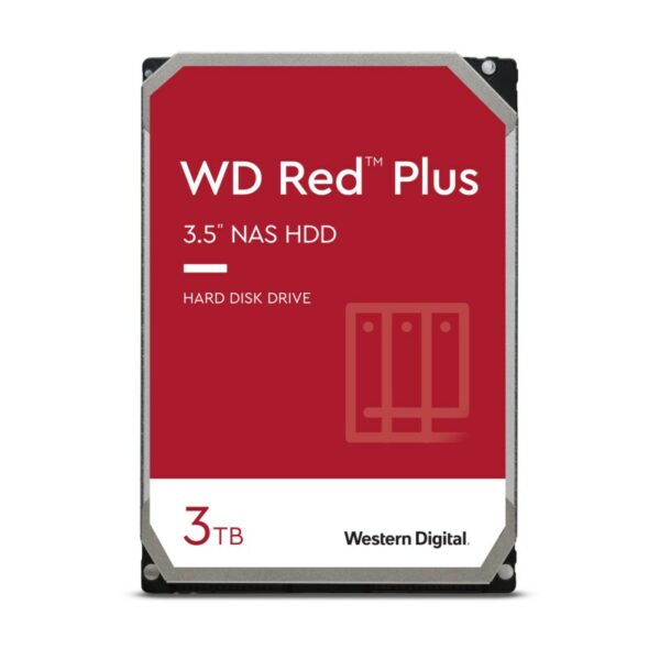 WD Red Plus WD30EFPX - 3 TB 5400 rpm 256 MB 3