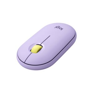 Logitech M350 Pebble Kabellose Maus Lavendel