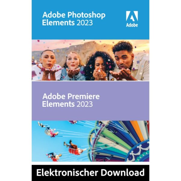 Adobe Photoshop & Premiere Elements 2023 Win ESD Perpetual Download