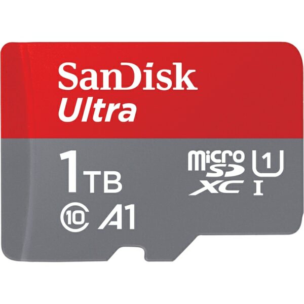 SanDisk Ultra 1 TB microSDXC Speicherkarte Kit (2022) bis 150 MB/s C10