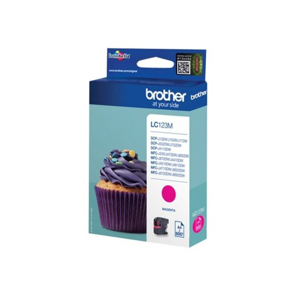 Brother LC-123M Original Druckerpatrone Magenta