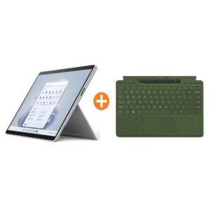 Surface Pro 9 Evo Platin 13" 2in1 i7 16GB/1TB SSD Win11 QKI-00004 KB Waldgrün