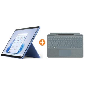 Surface Pro 9 Evo Saphir 13" 2in1 i5 16GB/256GB SSD Win11 QI9-00038 + KB Eisblau